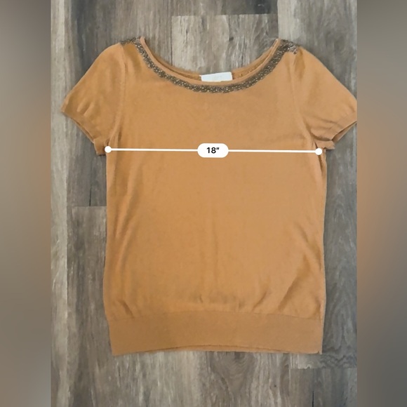 LOFT Ann Taylor Embellished Sweater Top - Picture 5 of 9